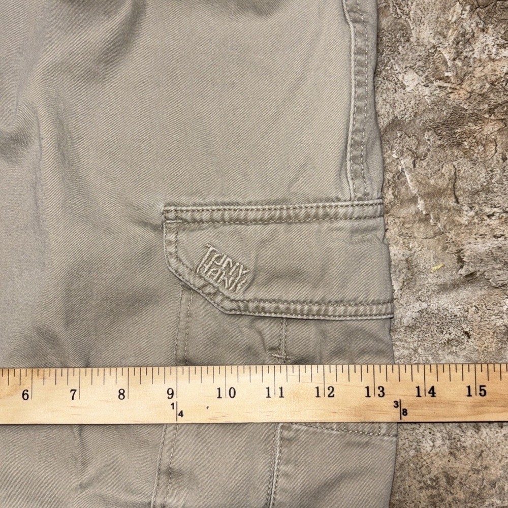 Tony Hawk Y2K Khaki Cargo Pants 38X30 VTG Skater Hiking Athletic Outdoors Baggy - Picture 4 of 7